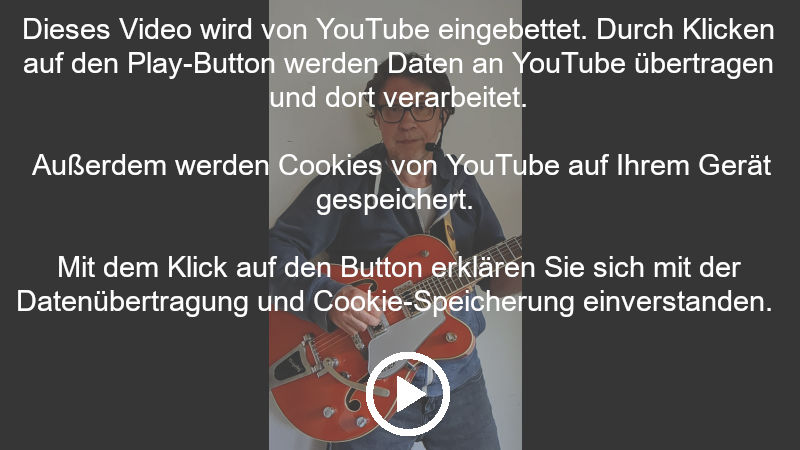 Dieses Video wird von YouTube eingebettet. Durch Klicken auf den Play-Button werden Daten an YouTube übertragen und dort verarbeitet. Außerdem werden Cookies von YouTube auf Ihrem Gerät gespeichert. Mit dem Klick auf den Button erklären Sie sich mit der Datenübertragung und Cookie-Speicherung einverstanden.